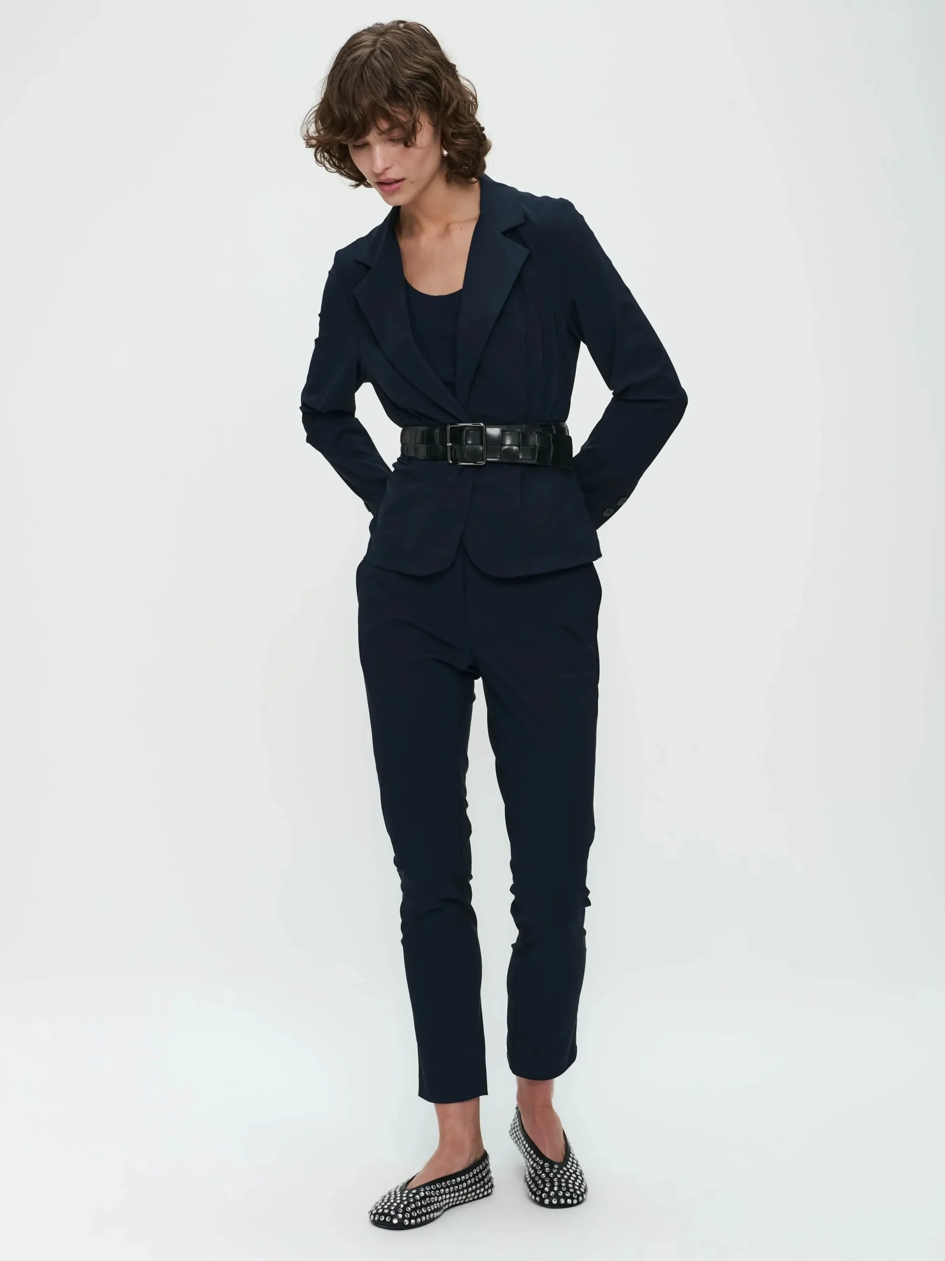 Atina Blazer Technical Jersey