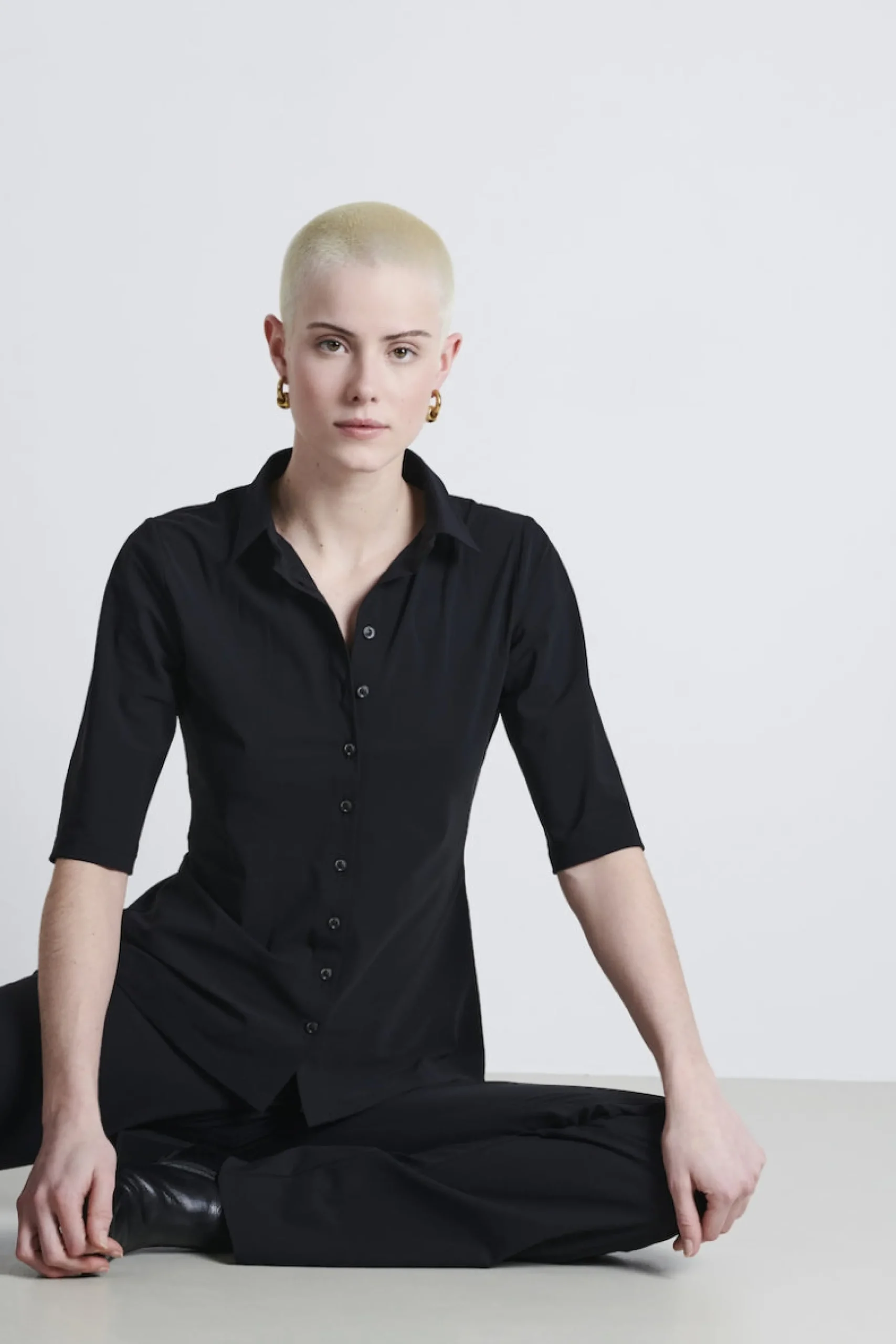 Blouse Betty easy wear Technical Jersey