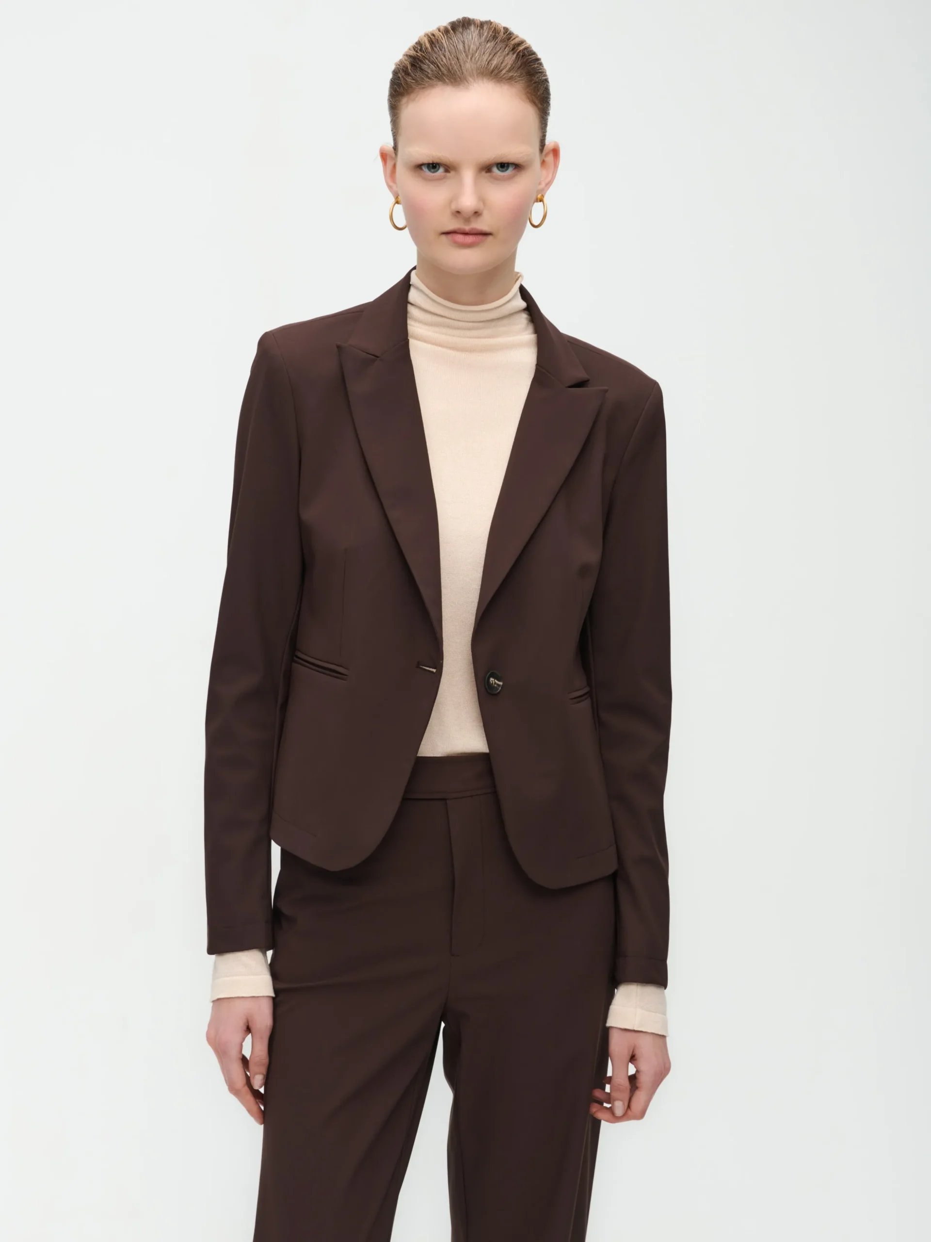 Elvira Blazer Technical Jersey