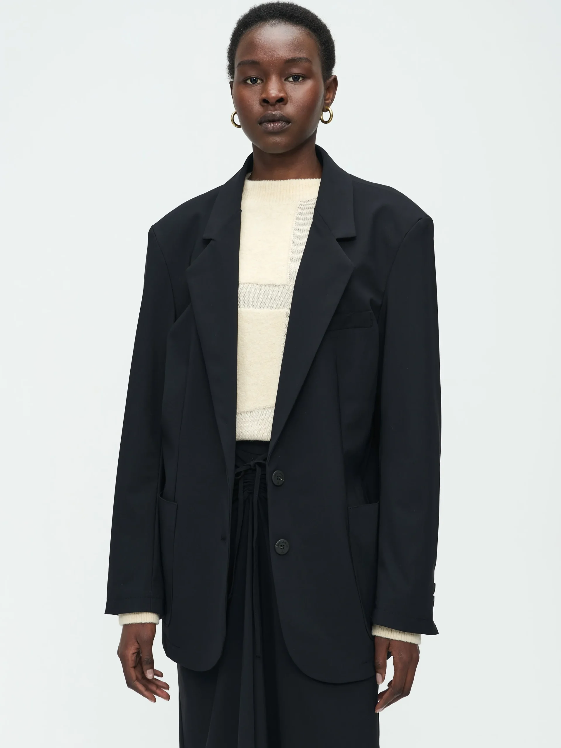 Lennard Oversize Blazer Technical Jersey