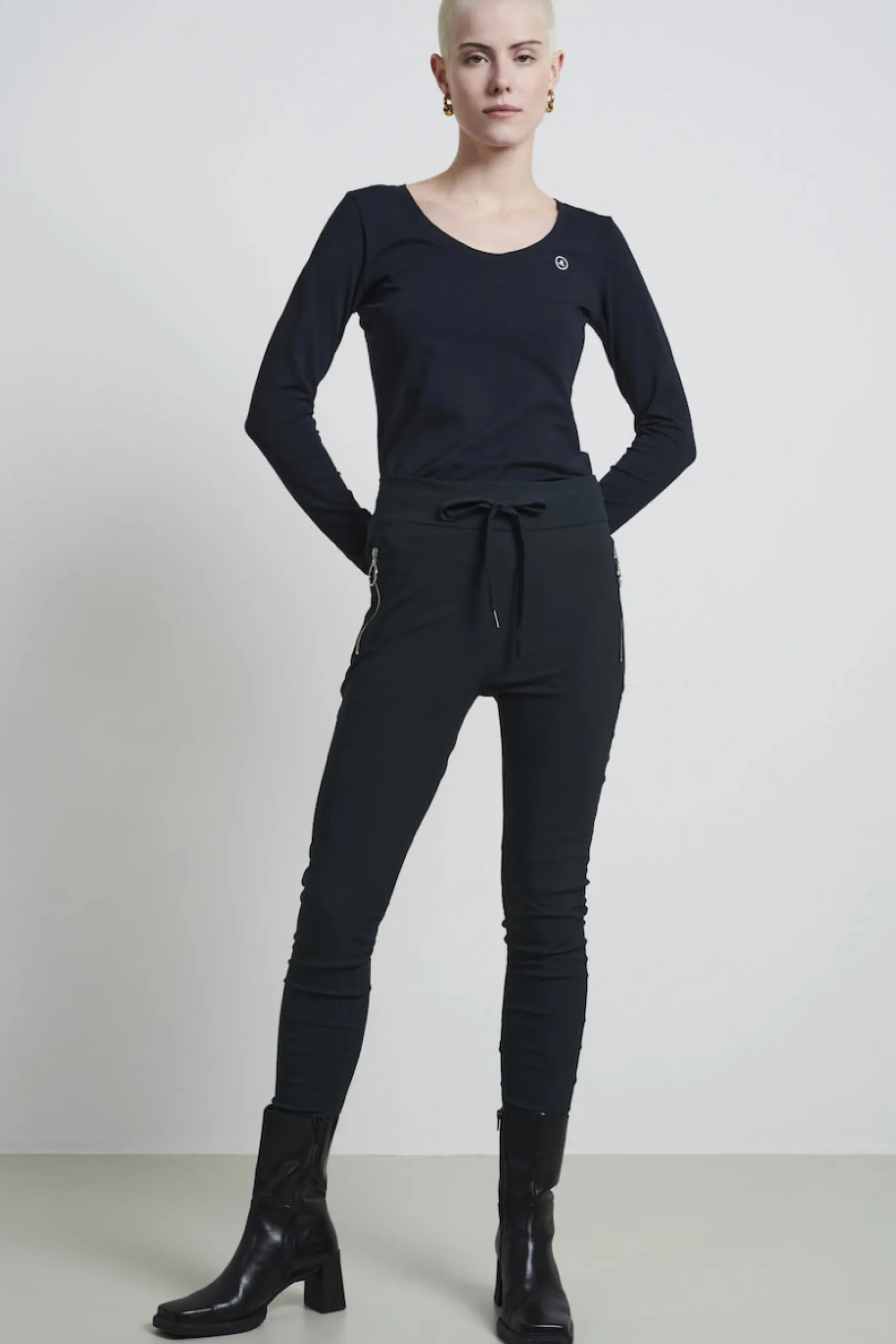 Pants Anna - Skinny fit Technical Jersey