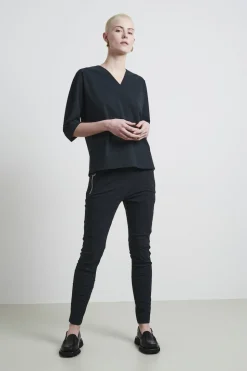 Pants Emma-straight leg fit Technical Jersey