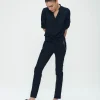 Pants Emma-straight leg fit Technical Jersey