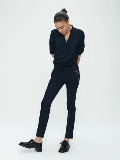 Pants Emma-straight leg fit Technical Jersey
