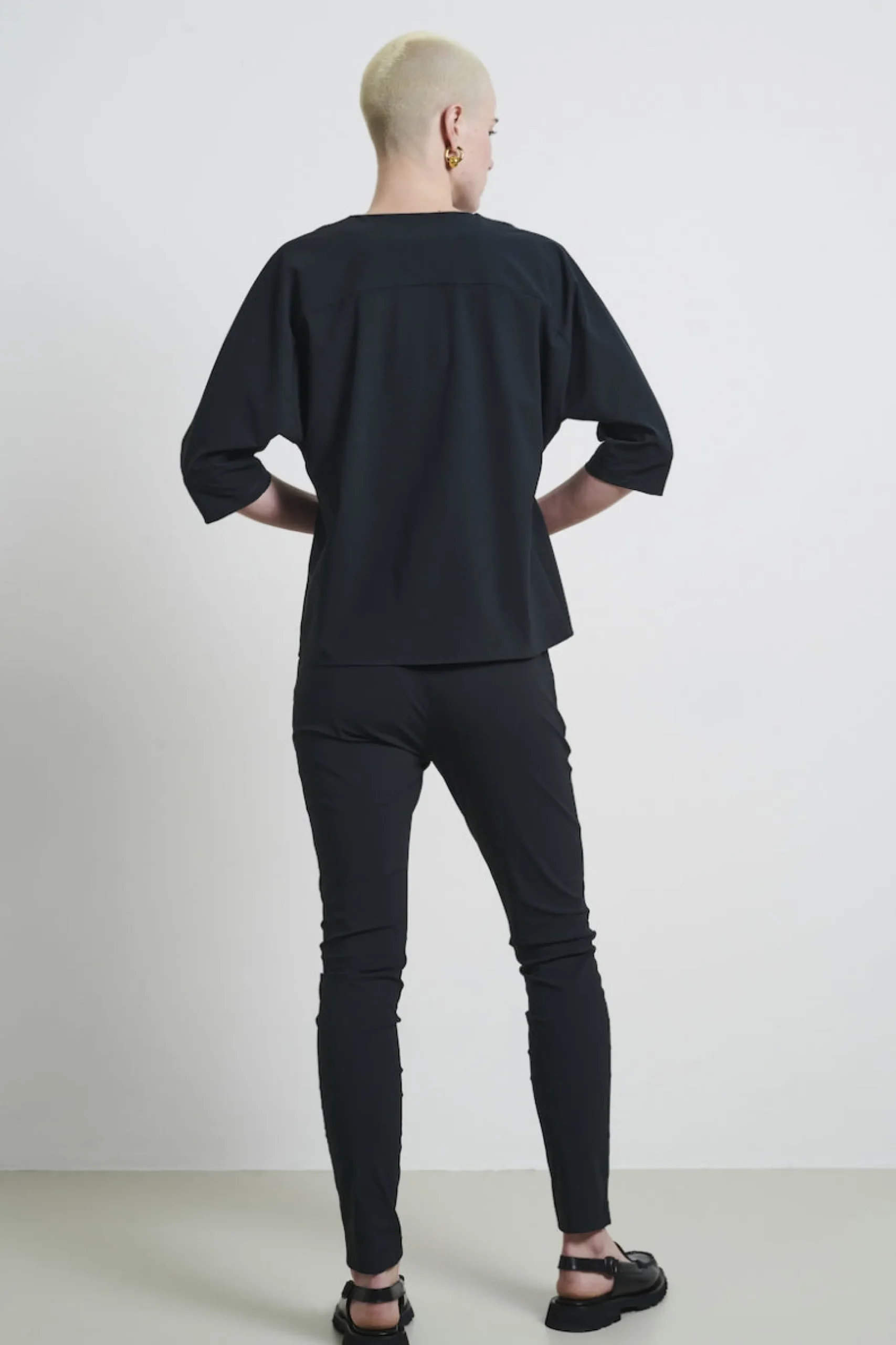 Pants Emma-straight leg fit Technical Jersey