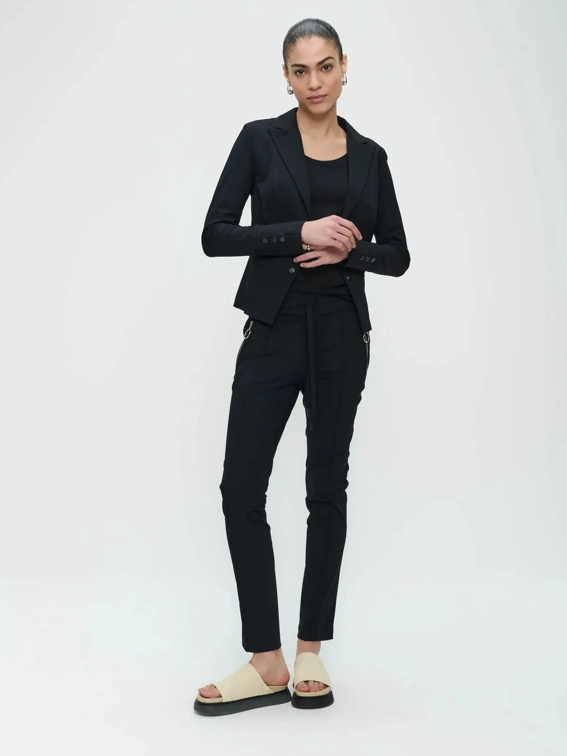 Pants Emma-straight leg fit Technical Jersey