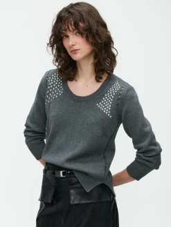 Pullover Mettal Eyelets