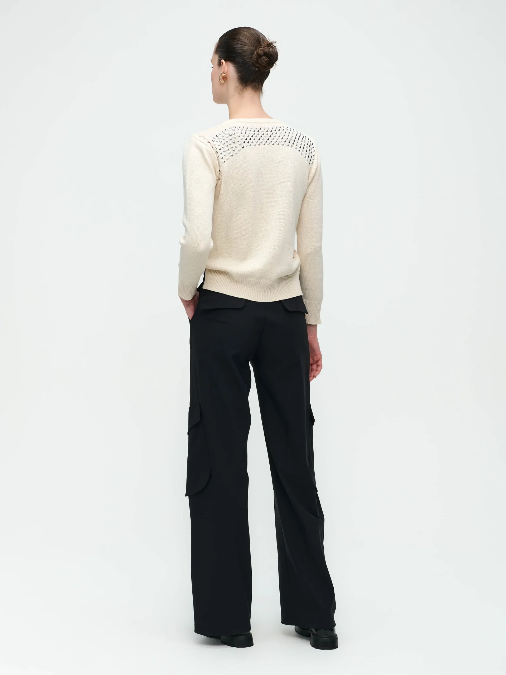 Pullover Mettal Eyelets